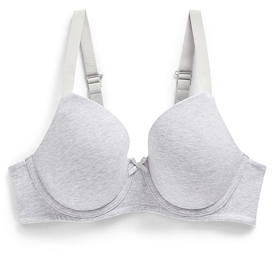 Ambrielle Cotton Full Coverage Underwire Bra