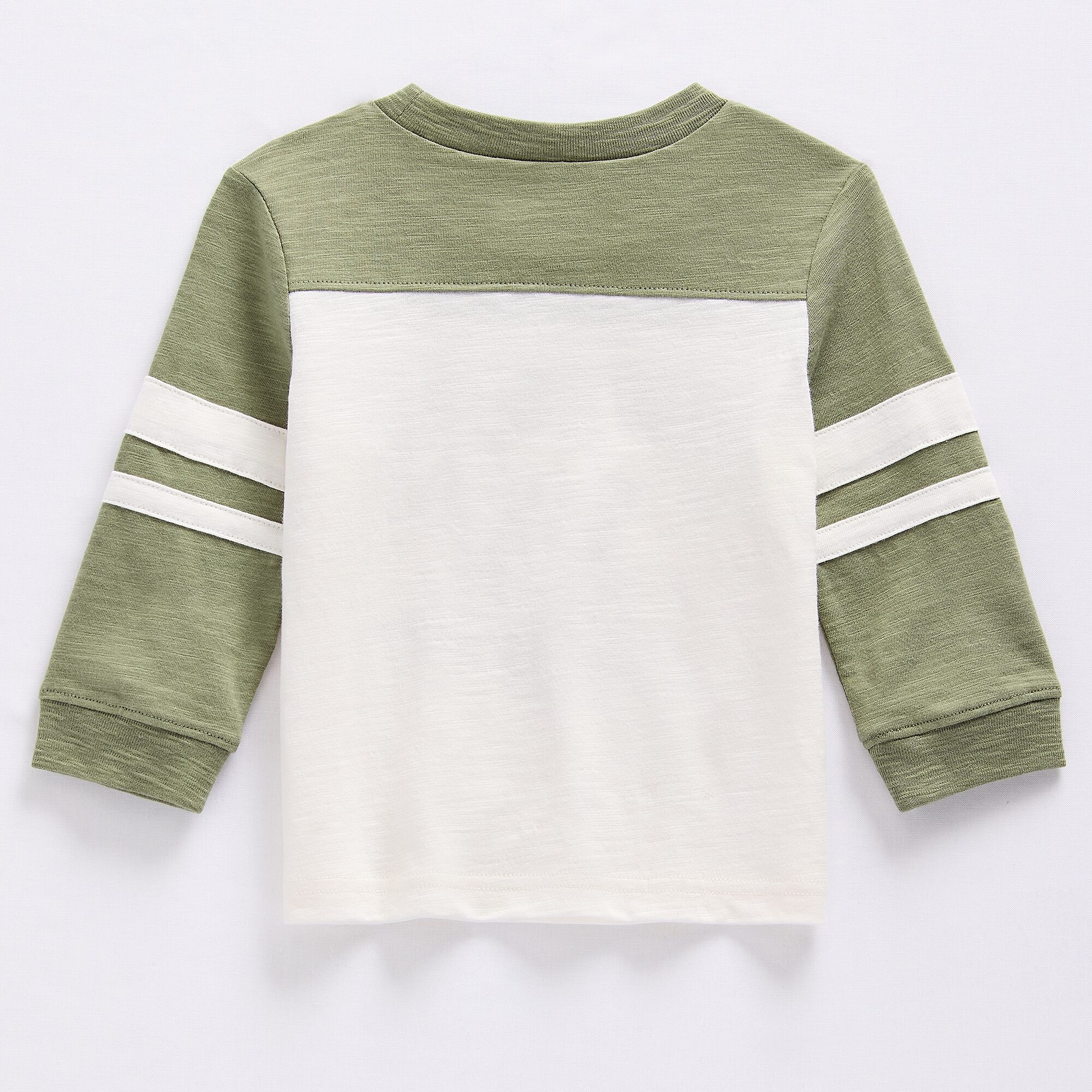 Okie Dokie Baby Boys Crew Neck Long Sleeve Regular Fit Graphic T-Shirt