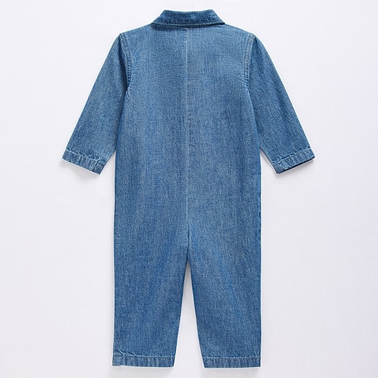 Okie Dokie Baby Boys Long Sleeve Jumpsuit