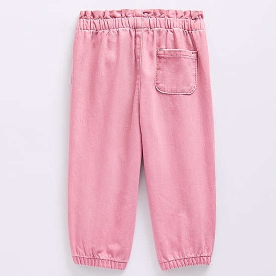Okie Dokie Baby Girls Adjustable Waist Jogger Jean