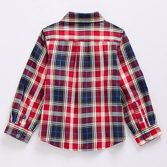 U.S. Polo Assn. Toddler Boys Long Sleeve Classic Fit Button-Down Shirt