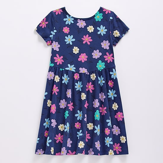 Thereabouts Little & Big Kid Girls Short Sleeve A-Line Dress
