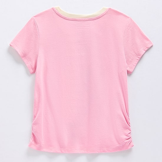 Little & Big Kid Girls Crew Neck Short Sleeve Regular Fit Hello Kitty Kuromi My Melody Graphic T-Shirt