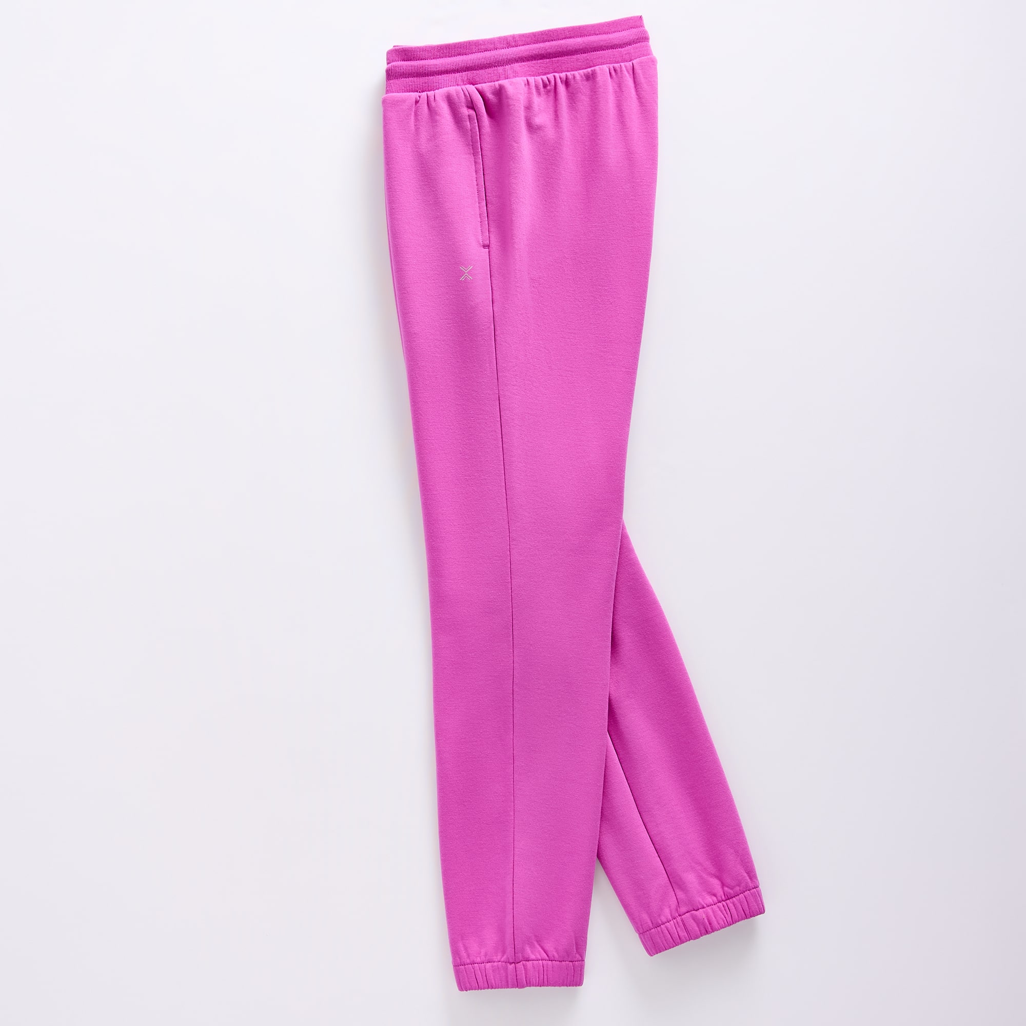 Xersion Super Soft Little & Big Kid Girls Stretch Fabric Cinched Mid Rise Regular Fit Fleece Jogger Pant