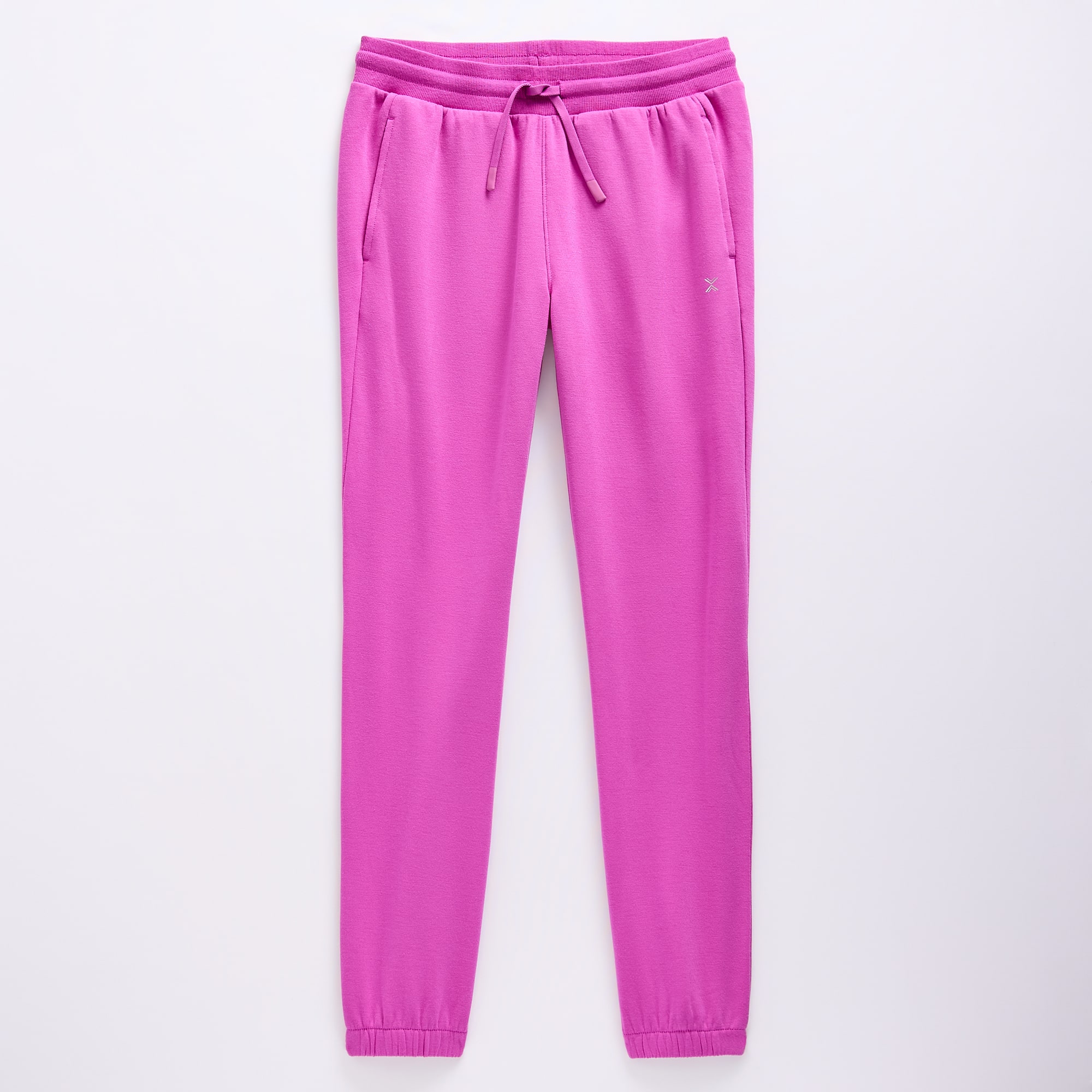Xersion Super Soft Little & Big Kid Girls Stretch Fabric Cinched Mid Rise Regular Fit Fleece Jogger Pant