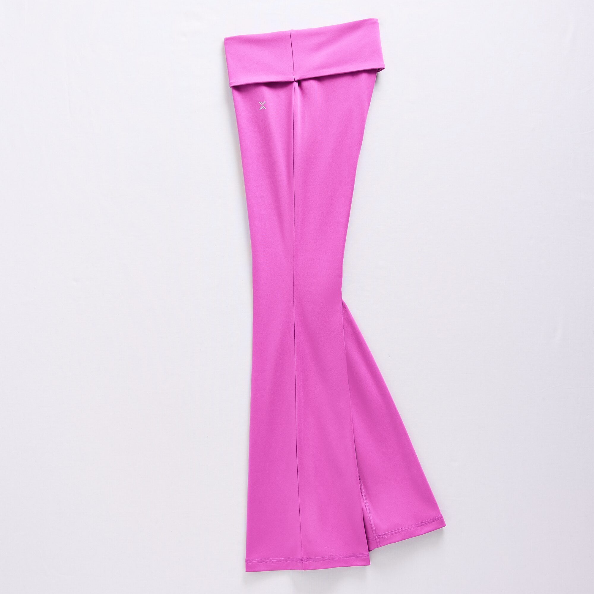 Xersion Little & Big Kid Girls Mid Rise 26 1/2" Active Foldover Waist Flare Full Length Leggings