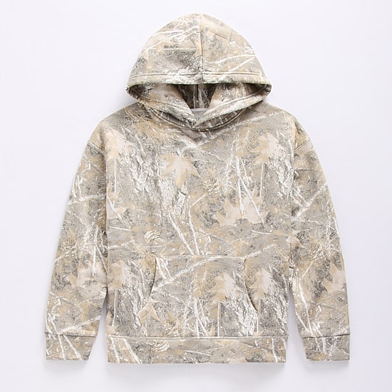 Thereabouts Little & Big Kid Boys Easy-on + Easy-off Hidden Access Opening Long Sleeve Adaptive Fleece Hoodie
