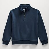 Thereabouts Little & Big Kid Boys Long Sleeve Fleece Casual Quarter-Zip Pullover