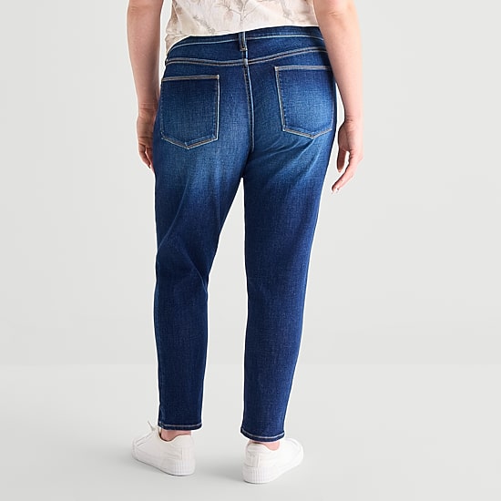 Arizona Womens Juniors Plus Skinny Fit Jean