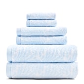 Liz Claiborne Signature Sprigs Plush Bath Towel