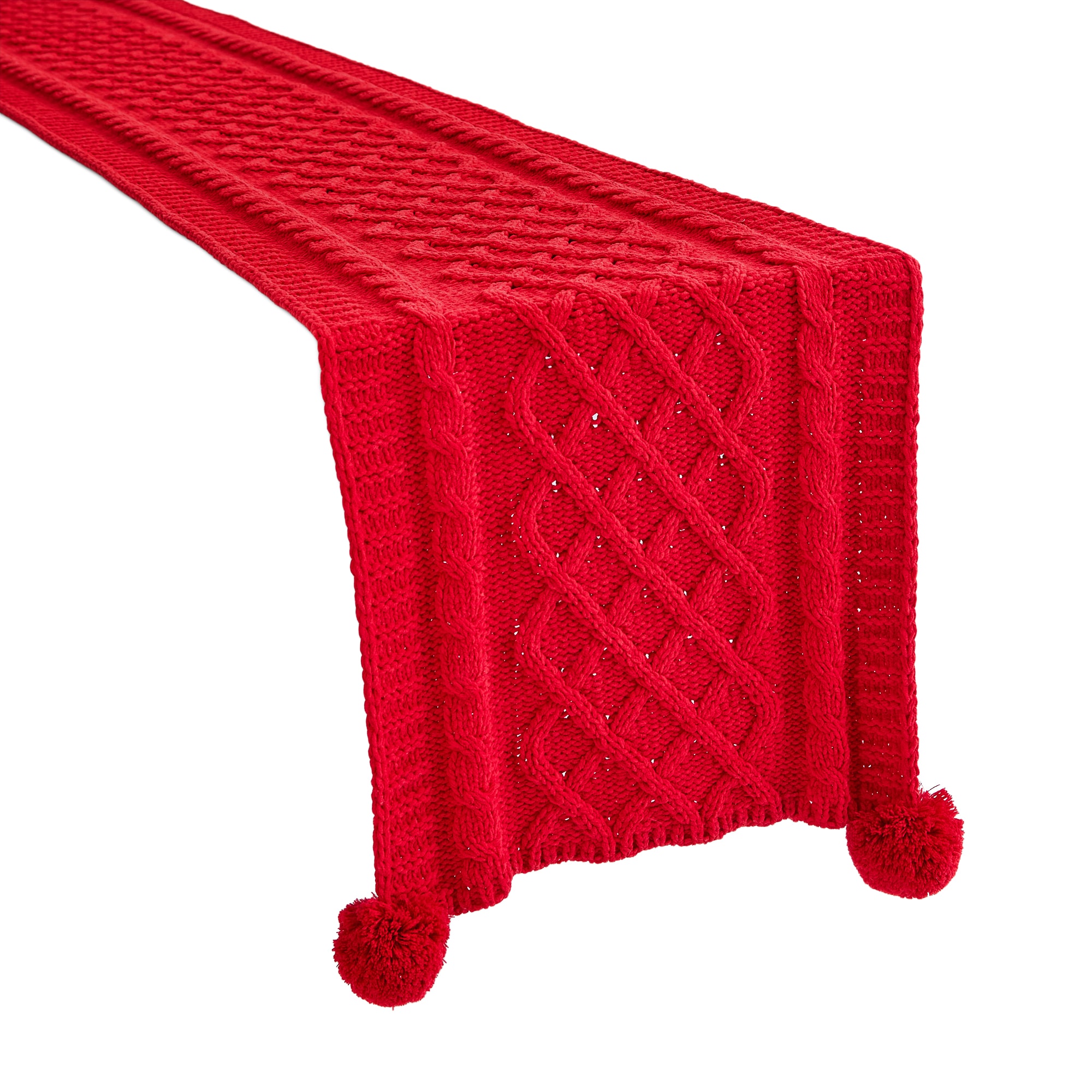 North Pole Trading Co. Chenille Table Runner