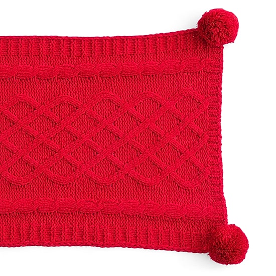 North Pole Trading Co. Chenille Table Runner