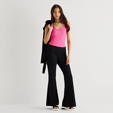Xersion EverUltra Womens Mid Rise Bootcut Yoga Pant, Color: Black