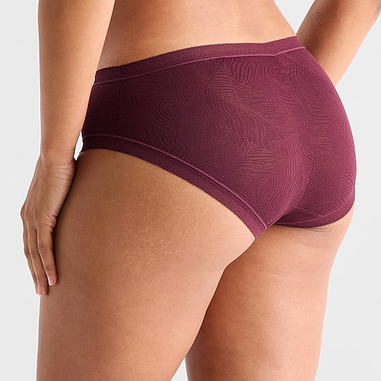Ambrielle Smooth Lace Hipster Panty