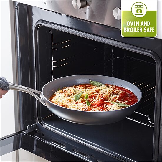 GreenPan Paris Pro Hard Anodized Cermaic Non-Stick 2-pc. Open Frypan Set