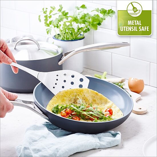 GreenPan Paris Pro Hard Anodized Cermaic Non-Stick 2-pc. Open Frypan Set