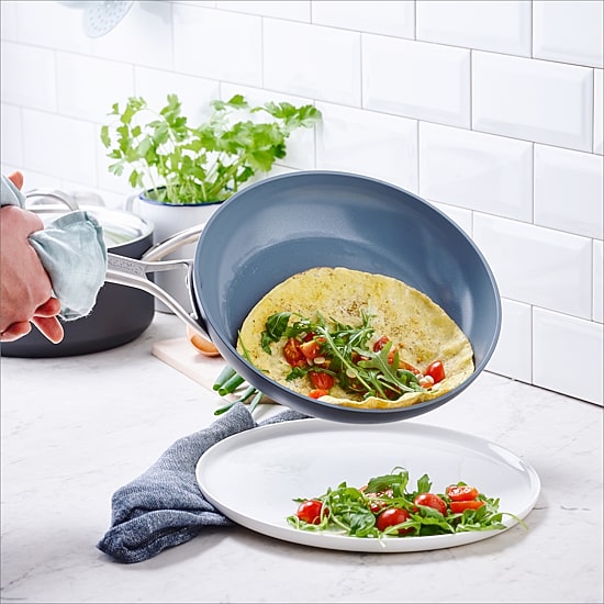 GreenPan Paris Pro Hard Anodized Ceramic Non-Stick 2-pc. Open Frypan Set