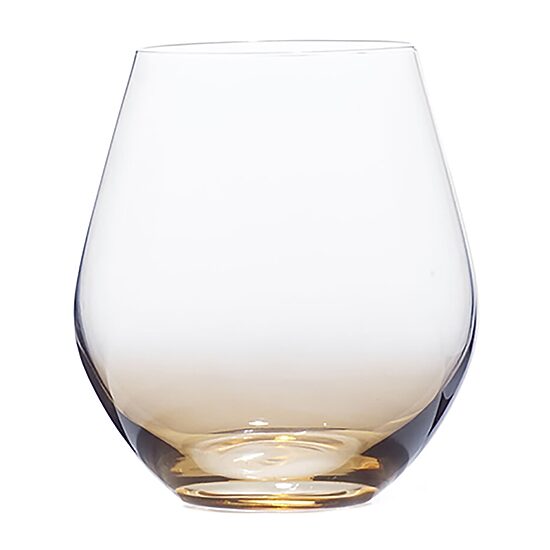 Mikasa Gianna Ombre Amber Stemless 4-pc. Wine Glass