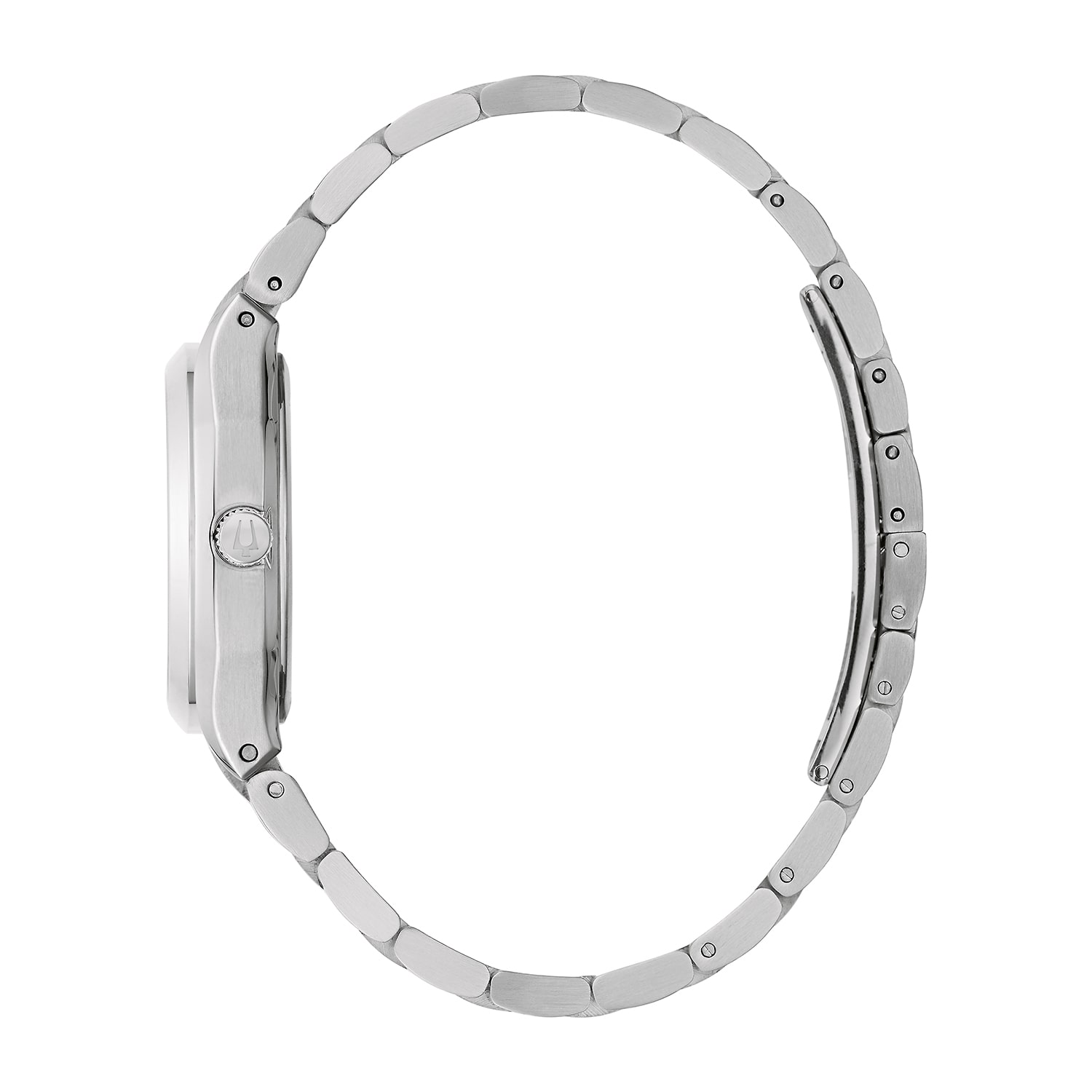 Bulova Classic Womens Silver Tone Stainless Steel Bracelet Watch 96p218
