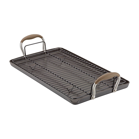 Anolon Advanced Home Hard Anodized 10"X18" Double Burner Griddle