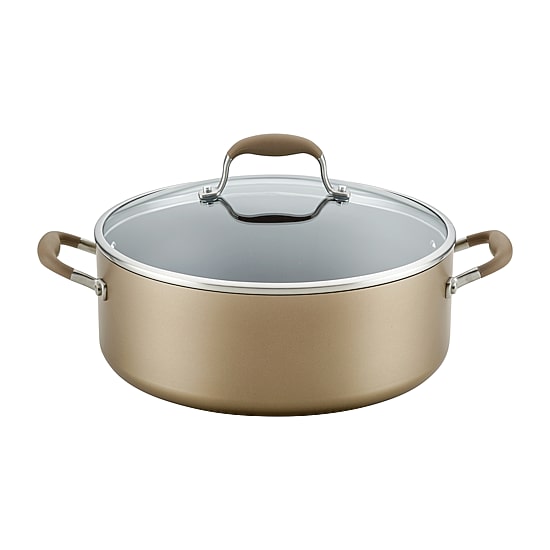 Anolon Advanced Home Hard Anodized 7.5-qt. Wide Stockpot with Lid