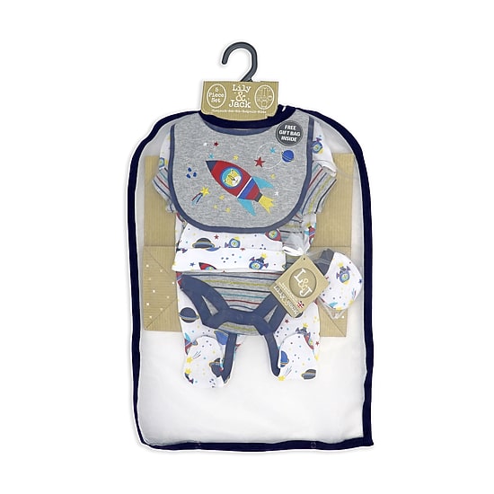3 Stories Trading Company Baby Boys Jersey 5-pc. Baby Clothing Set