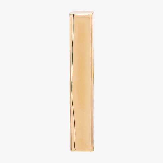 Gold Opulence 14K Gold 12.7mm Square Single Stud Earring