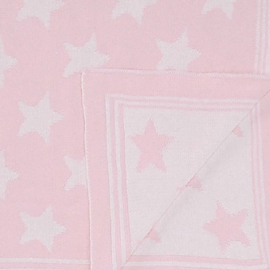 3 Stories Trading Company Reversible Knit Baby Blanket