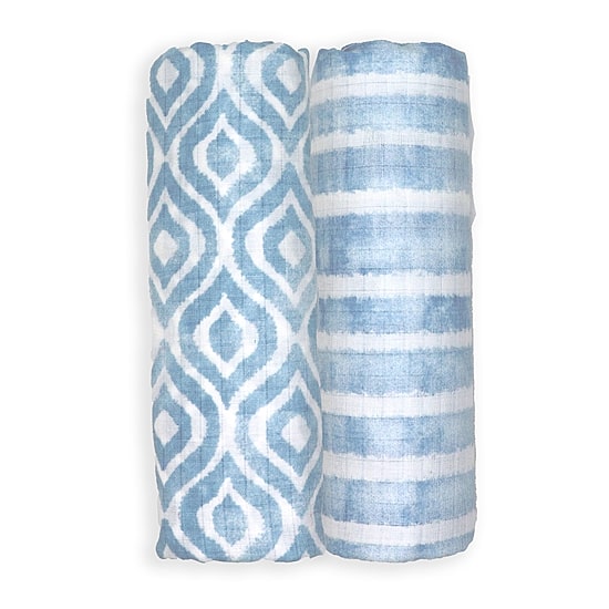 3 Stories Trading Company 2-pc. Swaddle Blanket