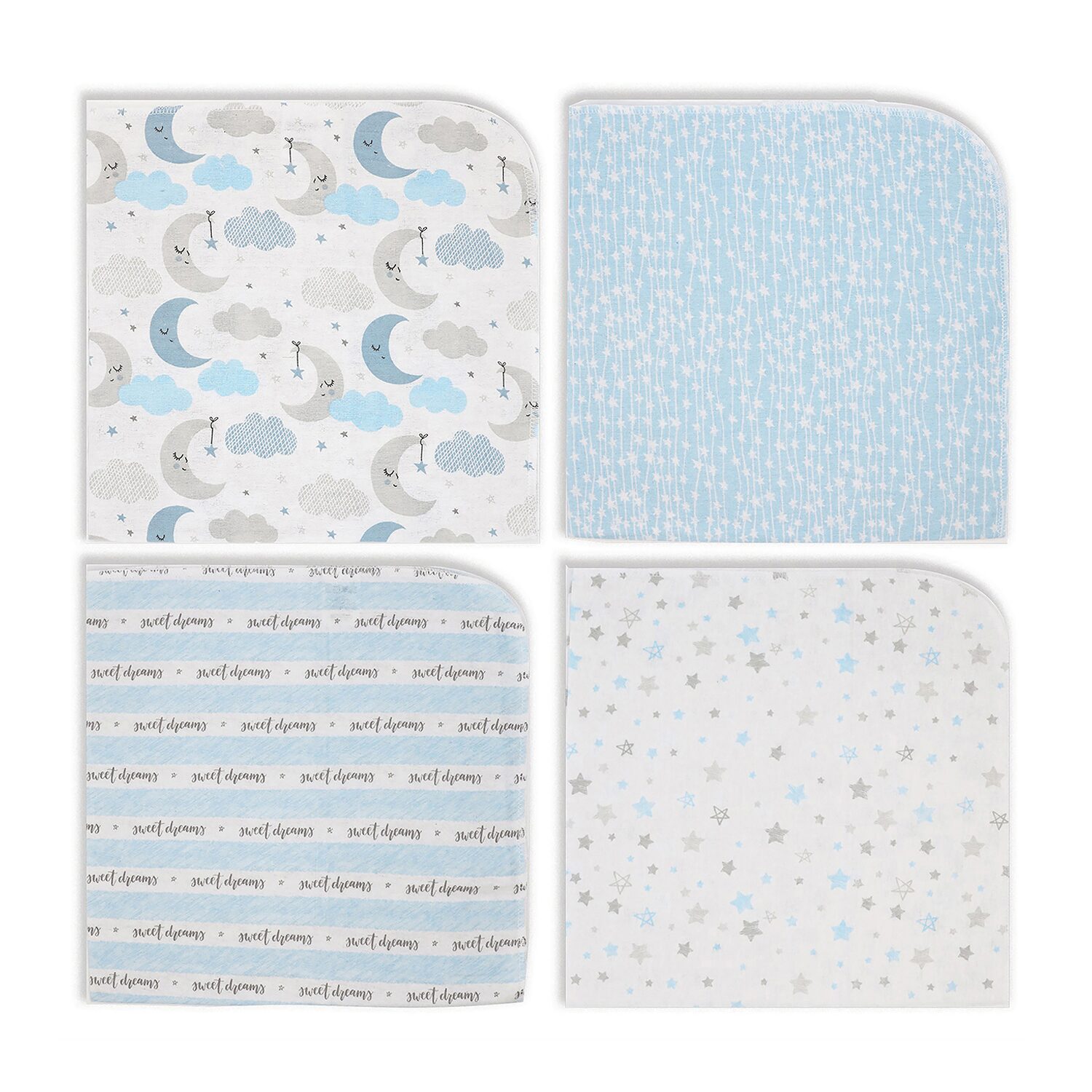 3 Stories Trading Company 4-pc. Receiving Blanket