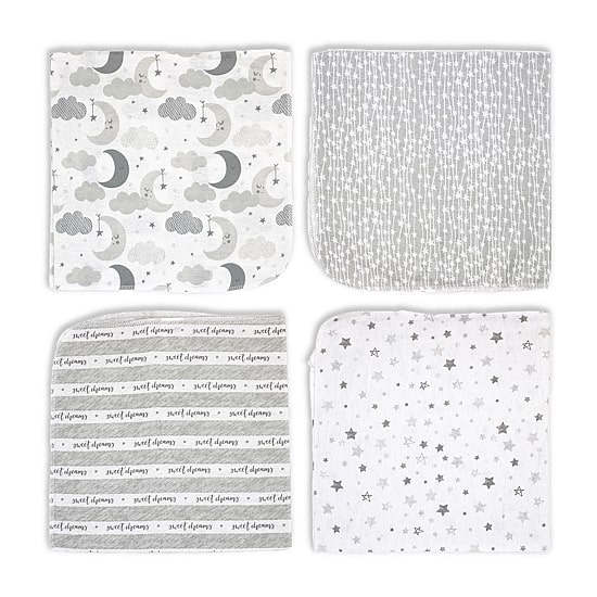 3 Stories Trading Company 4-pc. Receiving Blanket