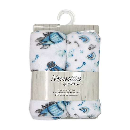 3 Stories Trading Company 2-pc. Fleece Baby Blanket