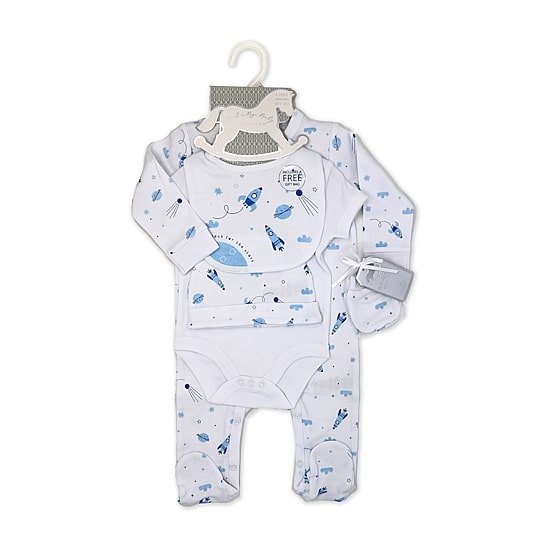 3 Stories Trading Company Baby Boys 5-pc.Layette Set