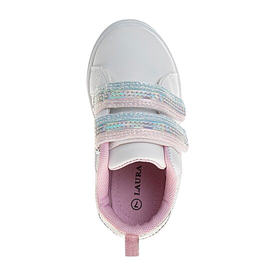 Laura Ashley Girls Round Closed Toe Slip-On Shoe
