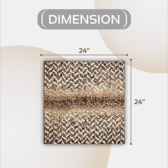 Better Trends Casablanca Bath Rug