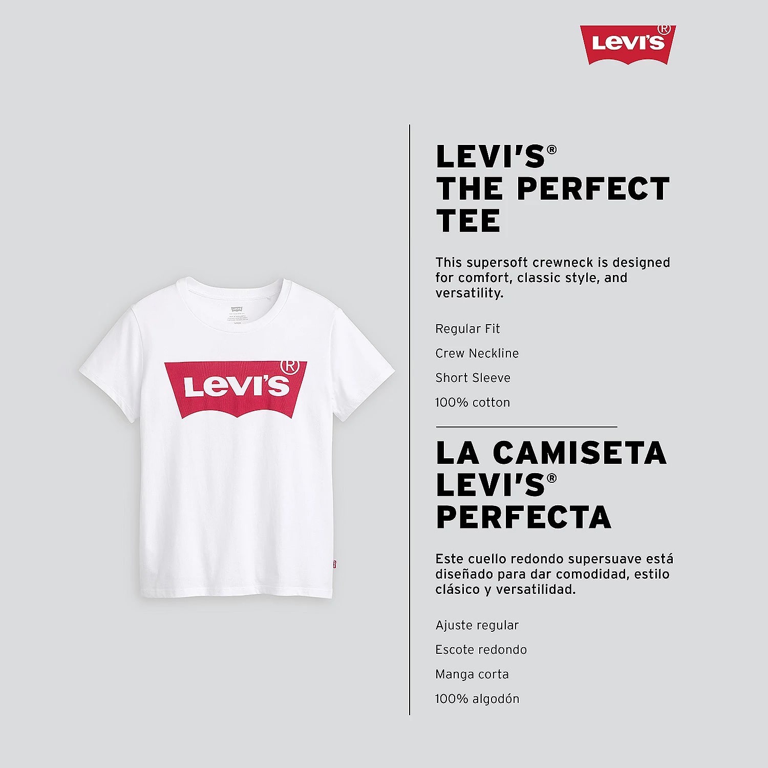 Levi's® Women's Plus Short Sleeve Perfect T-Shirt