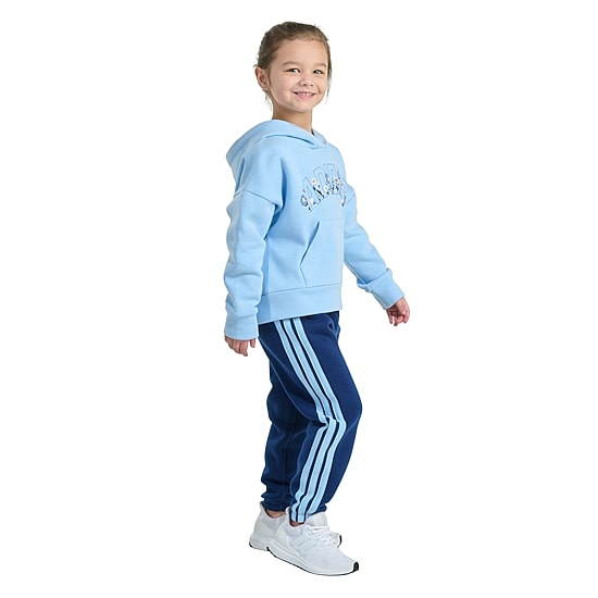 adidas Little Girls Fleece 2-pc. Pant Set