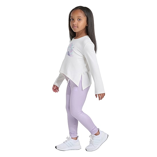 adidas Little Girls Jersey 2-pc. Legging Set