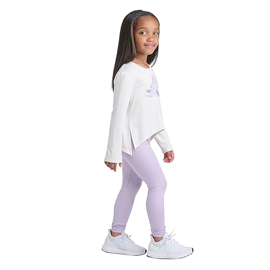 adidas Little Girls Jersey 2-pc. Legging Set