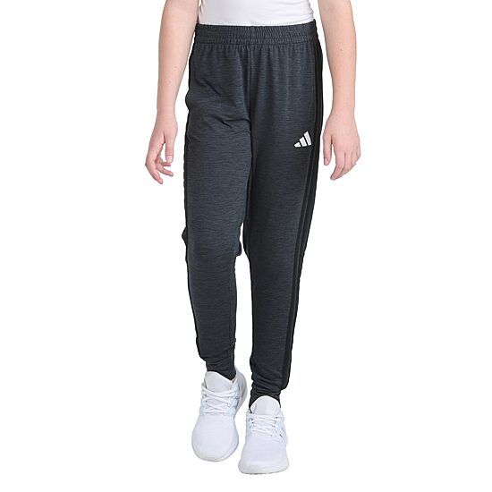 adidas Big Kid Girls Drawstring Waist Cuffed Mid Rise Slim Fit Jogger Pant