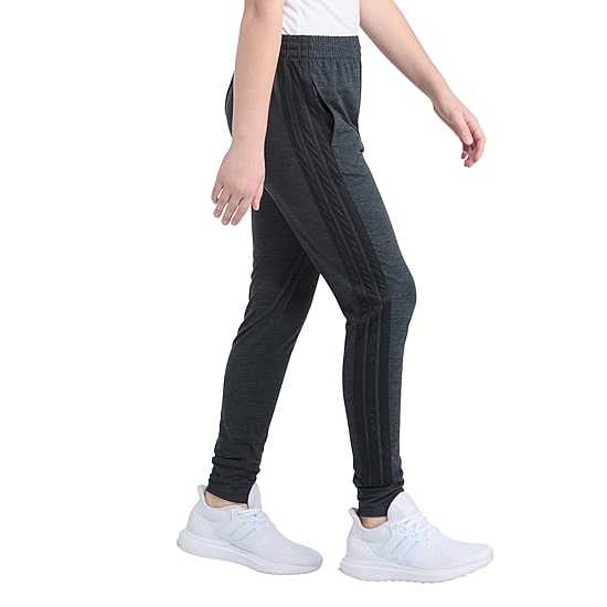 adidas Big Kid Girls Drawstring Waist Cuffed Mid Rise Slim Fit Jogger Pant