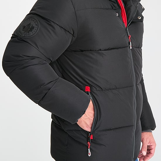 Canada Weather Gear Mens Water Resistant Heavyweight Puffer Jacket