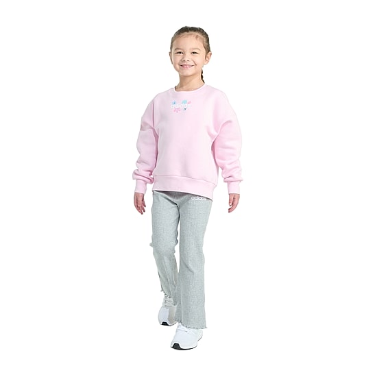 adidas Little Girls Fleece 2-pc. Pant Set