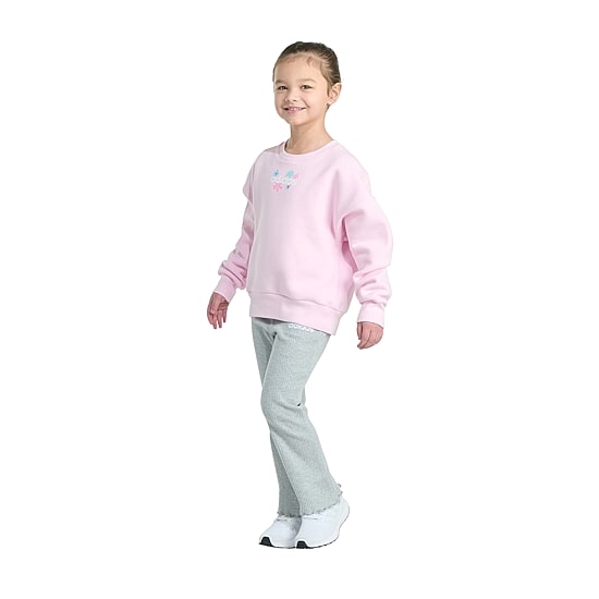 adidas Little Girls Fleece 2-pc. Pant Set