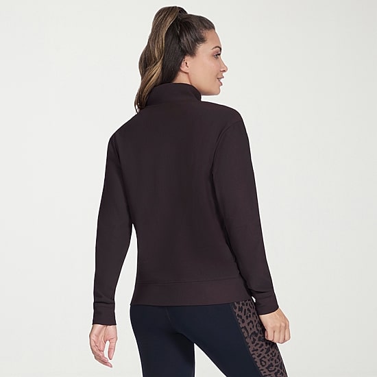 Skechers Women's GO LUXE Rib Quarter Zip