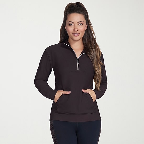 Skechers Women's GO LUXE Rib Quarter Zip