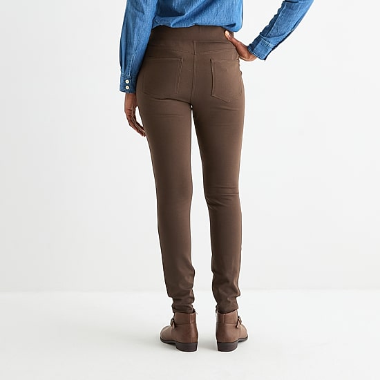 St. John's Bay Womens Skinny Pull-On Pant