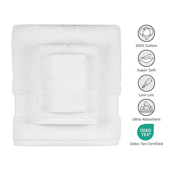 Trident ™ Soft Comfort 100% Cotton Airrich Towel Set