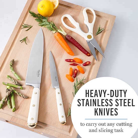 Martha Stewart Lockton 16-pc. Knife Block Set