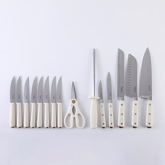 Martha Stewart Lockton 16-pc. Knife Block Set